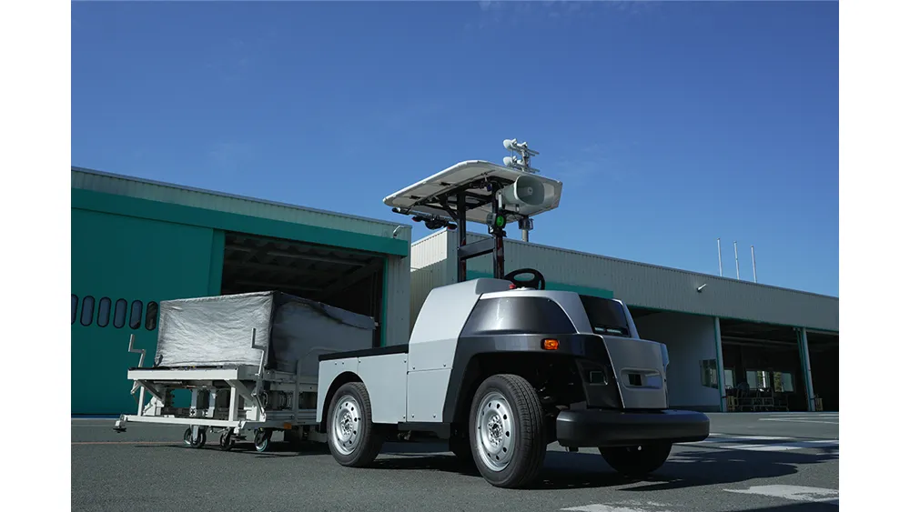 自動運転技術を活用した無人搬送ソリューション